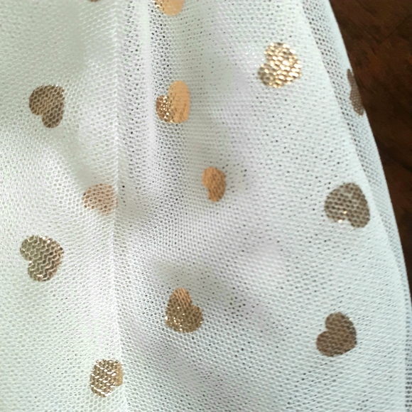 3/$25 Off-White Tulle A-line Baby Starters Dress - Picture 3 of 8